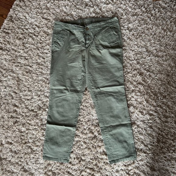 EUC Old Navy Olive Slim Boyfriend Chino Sz 12T - Picture 2 of 6